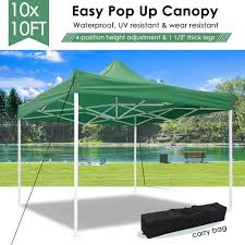 List of the best instant shade canopy of 2018 № 1. Canopies Black Yescom 10x10 Ez Pop Up Canopy Tent Outdoor Party Instant Shelter Portable Folding Canopy With Carry Bag Patio Lawn Garden
