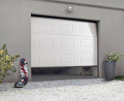 Porte De Garage Sectionnelle Motorisee Primo H 200 X L 240 Cm Leroy Merlin