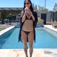 Courteney Cox Shows Off Bikini Body in Pool Video