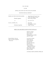 How to write an appellate brief. Https Www Law Northwestern Edu Legalclinic Wrongfulconvictions Exonerations Documents Rivera States2011brief Pdf