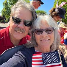 Happy 4th of July from Dianne (Ragozzino) Knudsen and Rusty Knudsen class  of 1974