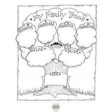 This compilation of over 200 free, printable, summer coloring pages will keep your kids happy and out of trouble during the heat of summer. Free Download Family Tree Coloring Page Family Tree Activity Family Tree Images Family Tree Printable