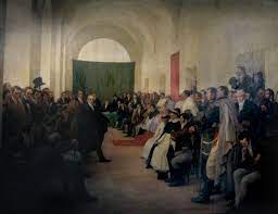 Esto generó la furia de milicias y pueblo, que se presentaron esa misma noche en casa del soberano y unidos lograron su renuncia. May Revolution Wikipedia