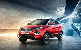 Check out & download amazing wallpapers here! Download Wallpapers Tata Nexon 2018 Exterior 4k Front View Red Suv New Red Nexon Tata Besthqwallpapers Com Subcompact Suv Tata Motors Subcompact