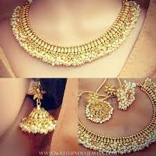 Jewelrygalore Net Gold And Silver Jewelry At Wholesale Prices Pearl Jewelry Wedding Indian Jewelry Sets Gold Necklace Designs