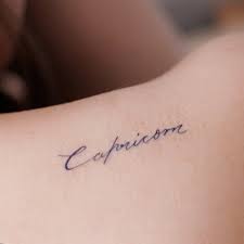 Capricorn Constellation Tattoo Girly Capricorn Sign Tattoo Novocom Top