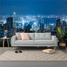 ✓ free for commercial use ✓ high quality images. 3d City Night Scene Self Adhesive Living Room Wallpaper Tv Background Wall Mural Ebay