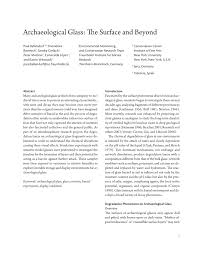 Vorsicht glas aufkleber pdf kostenlos source: Pdf Archaeological Glass The Surface And Beyond