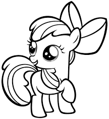 Your little princesses can print these mlp coloring pages for free. My Little Pony Apple Bloom Coloring Page Download Print Online Coloring Pages For Free Unicorn Coloring Pages Animal Coloring Pages Easy Animal Drawings
