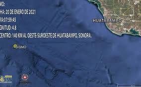 Temblor hoy méxico fue ubicado al sureste de pinotepa nacional. Temblo En El Sur De Sonora Se Registro Un Sismo De 4 8 Grados El Sol De Hermosillo Noticias Locales Policiacas Sobre Mexico Sonora Y El Mundo