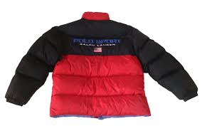 Black And Red Polo Jacket Vintage 90 Polo Sport By Ralph Lauren Goose Down Puffer Jacket Big Logo Spell Out Black Red Size S M By Vapeovintage On Vintage Polo Black And Red Ralph Lauren