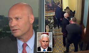 Pence aide confirms warnings to Secret Service as new pics show VP hiding  in Capitol