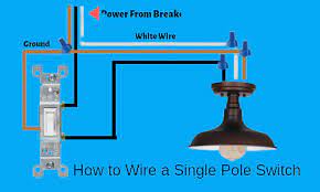 This connection is very simple connection and most used in electrical house wiring. Light Switch Wiring Learn How To Wire A Single Pole 2 Way Switches
