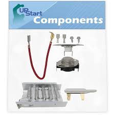There are usually two heating elements in your oven—broil and bake elements. 279838 279816 3392519 Dryer Heating Element And Thermostat Combo Pack Replacement For Amana Ned4600yq0 Dryer Compatible With 279838 279816 3392519 Heater Element Thermal Cutoff Fuse Kit Walmart Com Walmart Com