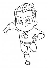 characters featured on bettercoloring.com are the property of their respective owners. Dash Coloring Pages Incredibles 2 Coloring Pages Colorings Cc