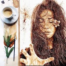 Detailed Portrait Paintings Using Coffee Coffee Art Painting Art Painting Painting