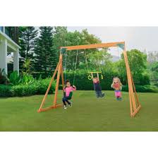 Maybe you would like to learn more about one of these? Creativecedardesigns Trailside Wooden Swing Set Reviews Wayfair