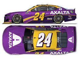 Paint schemes have long divided race fans. Lionel Racing On Twitter This Weekend Williambyron S No 24 Axalta Chevrolet Will Sport A Special Purple And Gold Paint Scheme In Tribute To Basketball Legend Kobe Bryant Fans Can Now Order The Official Die Cast