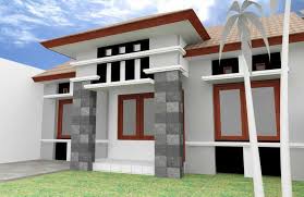 Desain rumah 2 lantai ini tidak memiliki teras, namun memiliki garasi terbuka. 81 Contoh Model Teras Rumah Minimalis Sederhana Modern Terbaru