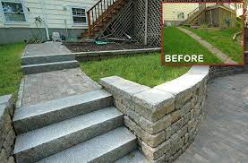 Backyard Ideas On A Downward Slope Google Search Sloped Backyard Backyard Landscaping Backyard