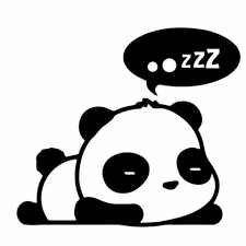 Sleeping Panda Arte De Panda Dibujos Kawaii Pandas