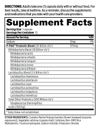 Second, those in the market for. P Pak Colon Health Probiotic Supplements Probulin