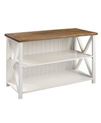 Walker Edison Solid Wood Farmhouse Storage Console Reviews Furniture Macy S In 2020 Farmhouse Console Table White Console Table Farmhouse Storage Cabinets