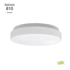 Replacing flush mount ceiling light fixtures is an easy diy project! Commercial Electric Low Profile 7 In White Round 4000k Bright White Led Flush Mo Flush Mount Ceiling Light Fixtures Flush Mount Ceiling Lights Led Flush Mount