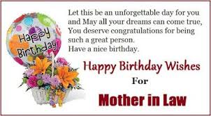 Special Birthday Quotes For Mother In Law Happy Birthday For Mother In Law Wishes Wishes For Mother Birthday Message For Mother Message For Mother