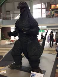 Godzilla Suit On Display At Spa Resort Hawaiian Godzilla Godzilla Suit Godzilla Toys
