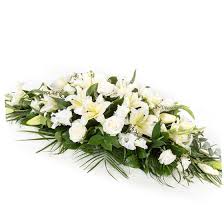 Check spelling or type a new query. White Lily Rose Casket Spray Funeral Flowers Bebington Wirral