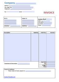 Whether you are running a small business or working as a freelancer, you will eventually need to create an invoice to bill your clients or customers. Free Simple Basic Invoice Template Pdf Word Excel