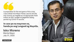 I am experiencing a severe cough, mild colds. The Philippine Star On Twitter Manila Mayor Isko Moreno Said He Asked Vice Mayor Honey Lacuna And The City Council To Appropriate P200 Million Fund In The 2021 Budget For The Purchase