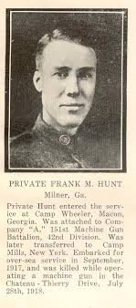 Frank Morton Hunt (1886-1918)