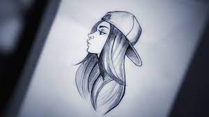 Karakalem kiz cizimi kiz nasil. Sapkali Havali Kiz Cizimi How To Draw A Girl With A Hat Yeni Baslayanlar Icin Cizim Fikirleri Youtube