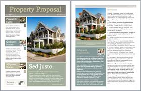 Real Estate Proposal Template Proposal Templates Proposal Templates
