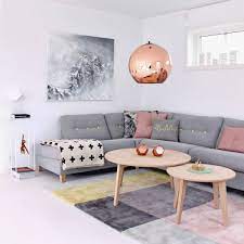 If you're looking for unique living room decorating ideas for your coffee table, try using a table with shining copper legs. 23 Best Copper And Blush Home Decor Ideas And Designs For 2021