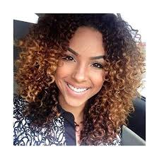 Ombre brown #1b/30 two tone color curls wave hair as the picture shows. Seelaak 3 Bundles Human Hair Ombre Curly Hair Bundles Ombre Color Kinky Curly Hair Two Tone 1b 30 Jerry Curl Bundles 100 Unprocessed Brazilian Human Hair 12 14 16 Black Hair Information