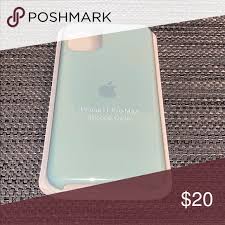 11 Pro Max Iphone Silicone Case Light Green Mint Silicone Iphone Cases Silicon Case Iphone