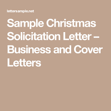 You need to provide several types of documentation when you apply for a position or when you go to an. Sample Christmas Solicitation Letter Business And Cover Letters Solicitation Letter Cover Letter Letter To Judge
