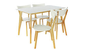 Find great deals on ebay for folding table and chairs. Buy Argos Home Harlow Dining Table 4 Grey Chairs Dining Table And Chair Sets White Dining Set Gray Dining Chairs Table Chair Sets