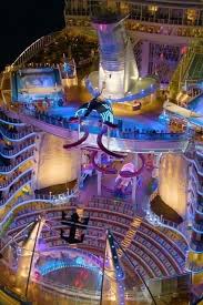 Harmony Of The Seas Light Up The Night Build Up The Courage Step Into The Ultimate Abyss And Slide 10 Stories Down Cruise Vacation Royal Caribbean Cruise