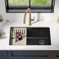 Check spelling or type a new query. Blanco Valea Silgranit 27 L X 18 W Undermount Kitchen Sink Reviews Wayfair