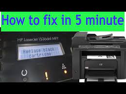 Pcl 5, pcl 6, postscript 3. Replace Black Cartridge Message On Hp Laserjet1536dnf Mfp Printer Solved Without New Toner Cartridge Youtube