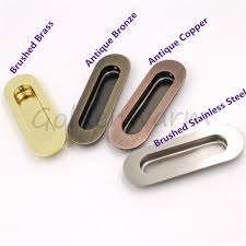 Check spelling or type a new query. Goldenwarm Flush Pull Recessed Handle Drawer Pulls Sliding Door Oval Stainless Steel Hidden Handles For Furniture Hardware Buy At The Price Of 3 26 In Aliexpress Com Imall Com
