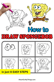 I share tips and tricks on how to improve your drawing skills. Spongebob Drawing How To Draw Spongebob Step By Step