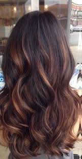 Brunette With Auburn Balayage Cool Hair Color Hair Styles Long Hair Styles