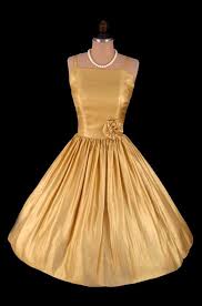 Vintage 1950 S 50 S Metallic Gold Lame Bombshell Cocktail Party Prom Dress S Vintage Dresses Vintage Style Dresses Gorgeous Dresses