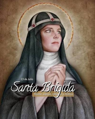 Santa Brígida de Suecia, nacida en 1303, es un modelo de santidad que  abarcó diversas vocaciones en su vida: esposa, madre, religiosa y mística.  Brígida se casó a los trece años con