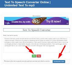 Free online text to speech (tts) service with natural sounding voices. Text To Speech Converter Text To Mp3 Unlimited Seomagnifier